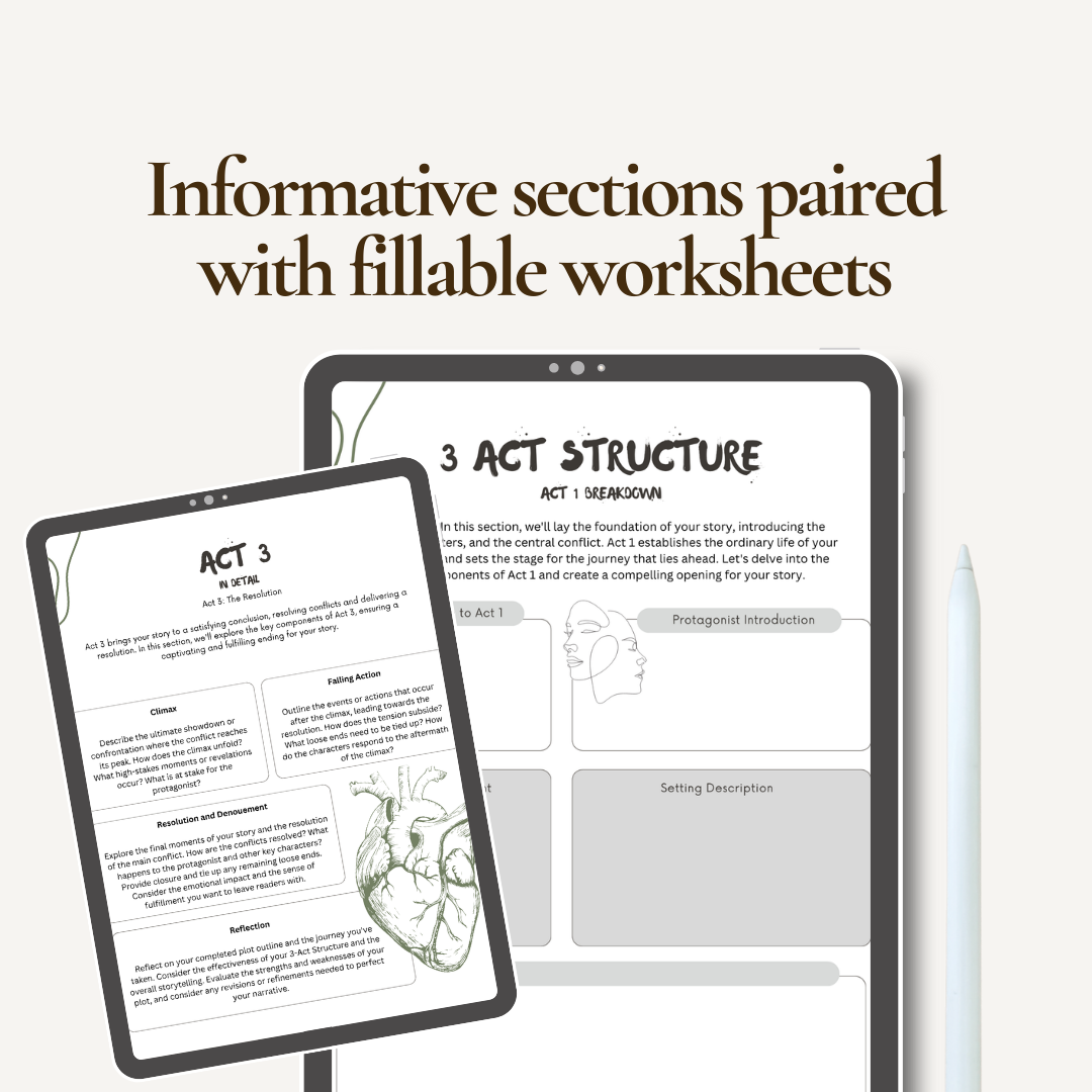 Plot Structure - Digital Workbook