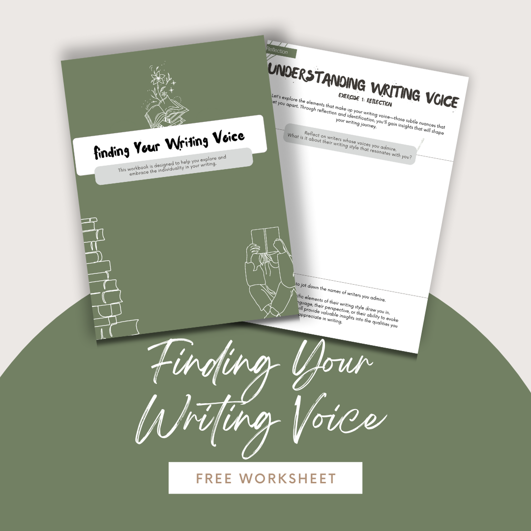 Find Your Writing Voice - Digital Workbook