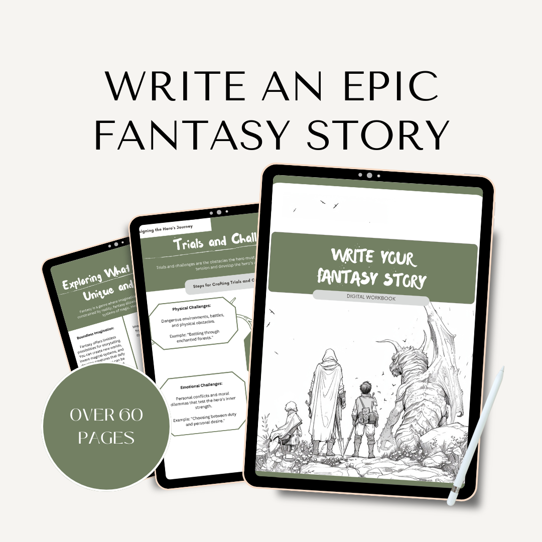 Write Your Fantasy Story - Digital Workbook