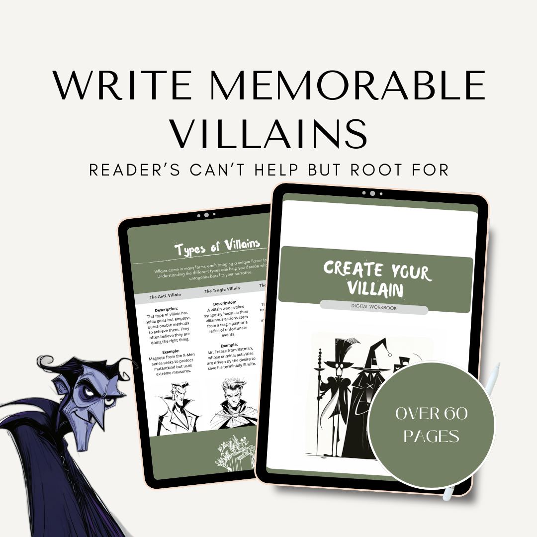 Create Your Villain - Digital Workbook
