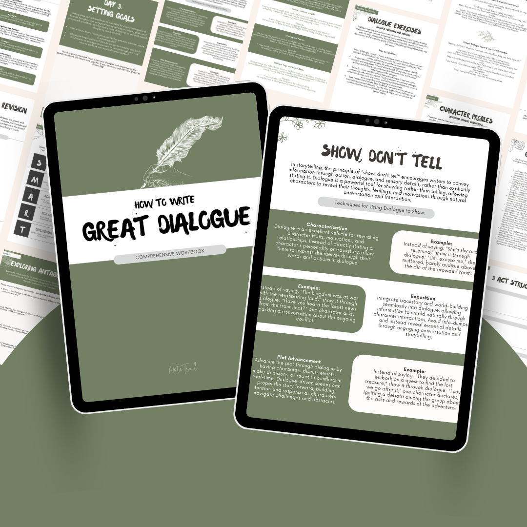 Write Great Dialogue - Digital Workbook