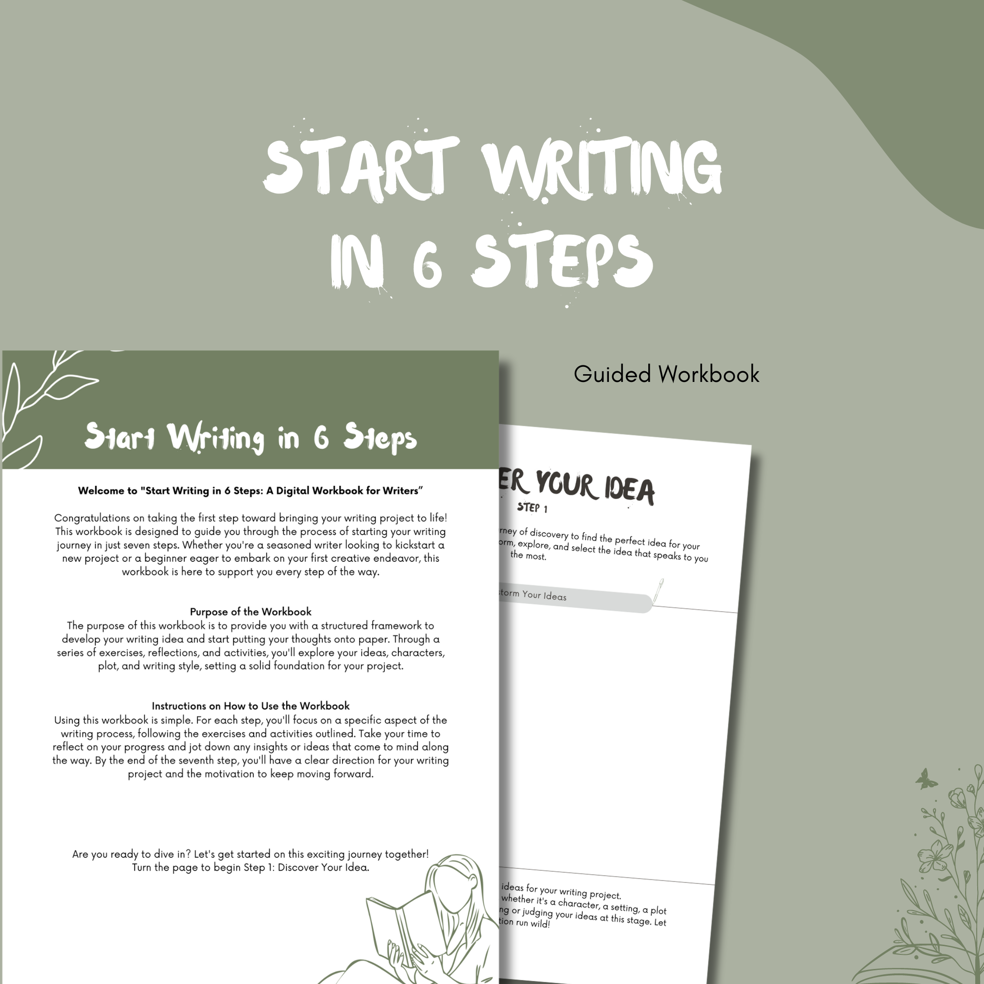 Start Writing in 6 Steps - Digital Workbook