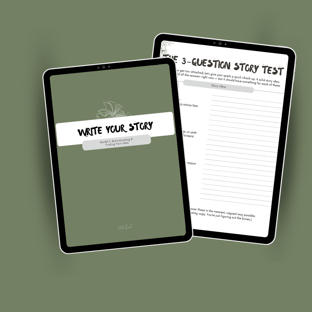 Finding Your Idea | Digital workbook